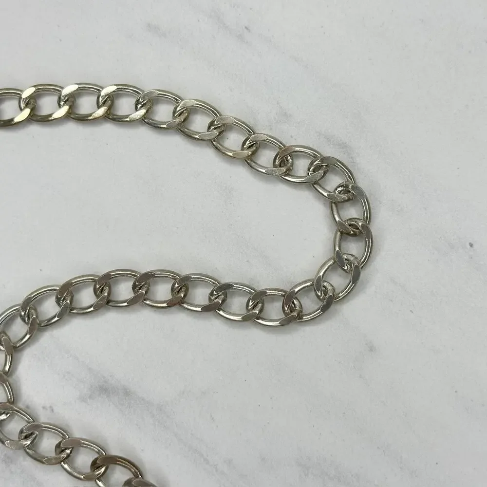 White House Black Market Rhinestone Chain Belt XS/S ✨